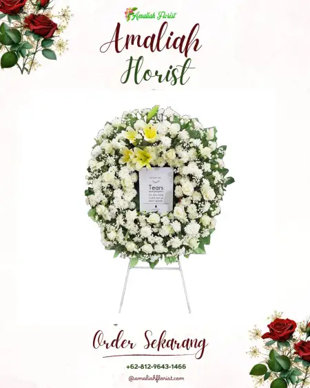 Krans Bunga Duka Bangun Mulia